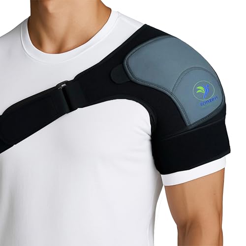 Image of Shoulder Support Belt for Men and Women | Shoulder Pain Relief Products | Adjustable Shoulder Belt for Men | Comfortable Shoulder Support for Women