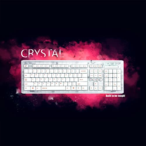 Arctic Fox Crystal Wired Keyboard - Image 5