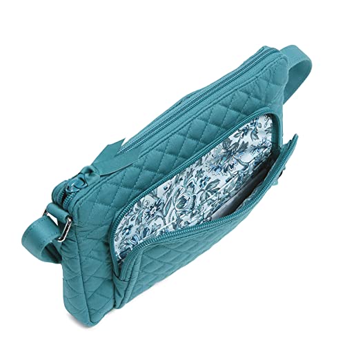 Image of Vera Bradley Women's Cotton Little Hipster Crossbody Purse with RFID Protection