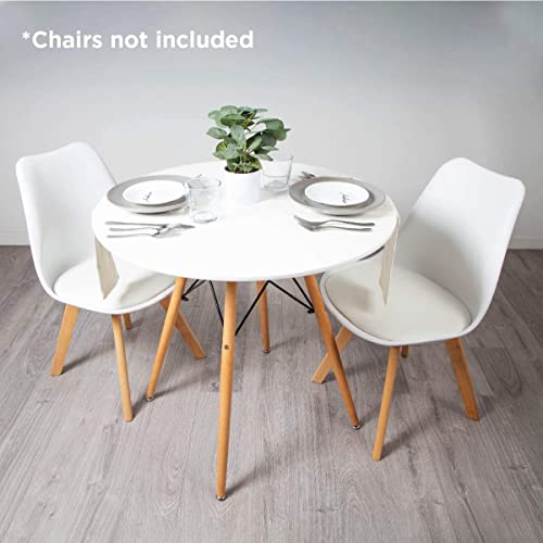 Milliard Kitchen Dining Table – Small, Round, Dining Room Table - For 2 To 4 People #TOP2