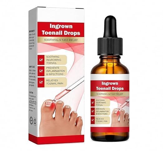 Ingrown Toenail Drops | Soothing & Fast Relief Formula | Helps Reduce Toenail Discomfort, Inflammation & Irritation | Nail & Skin Care Support Liquid 30ml-image-14