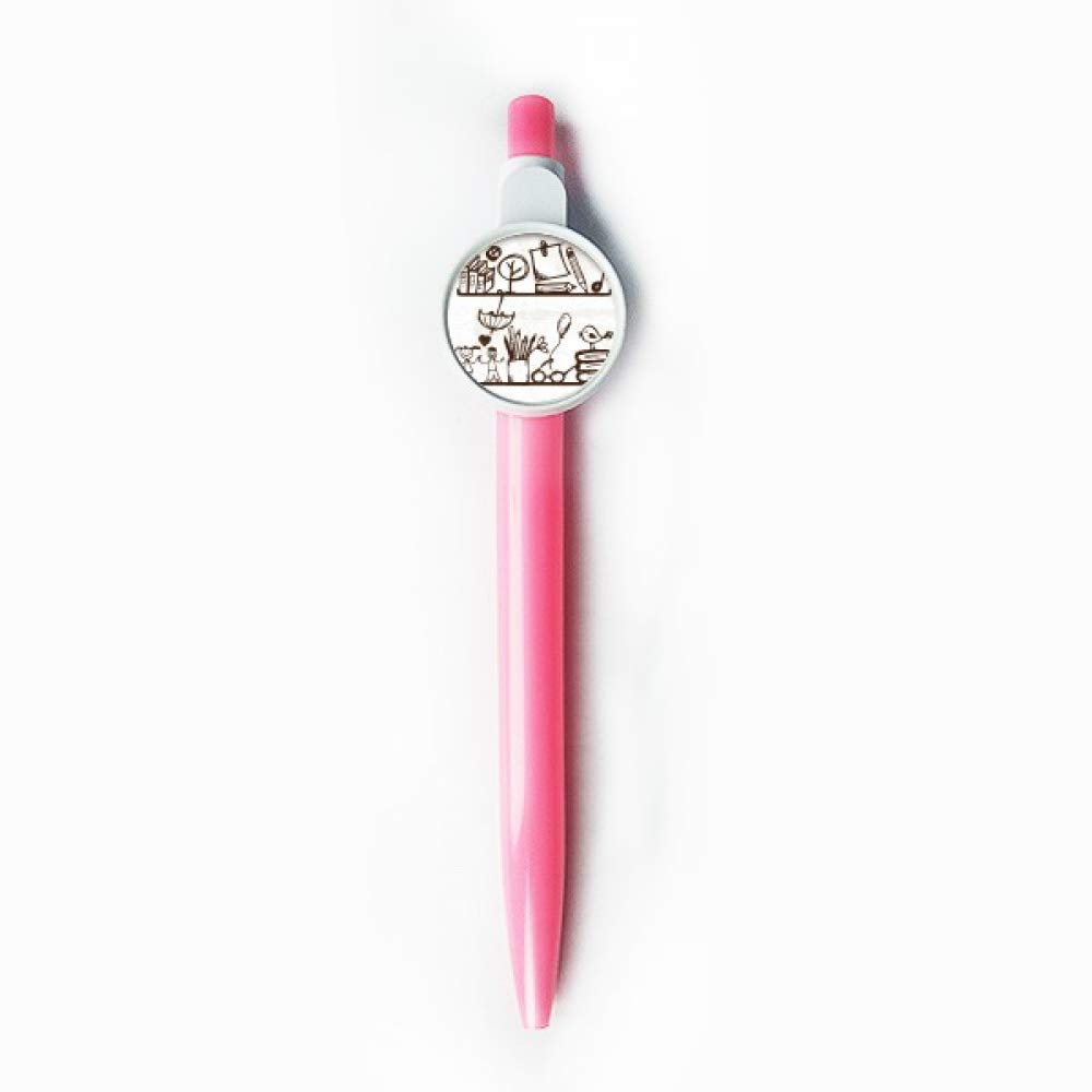 Stylo bille rétractable pour enfants bleu idéal pour les devoirs à la maison