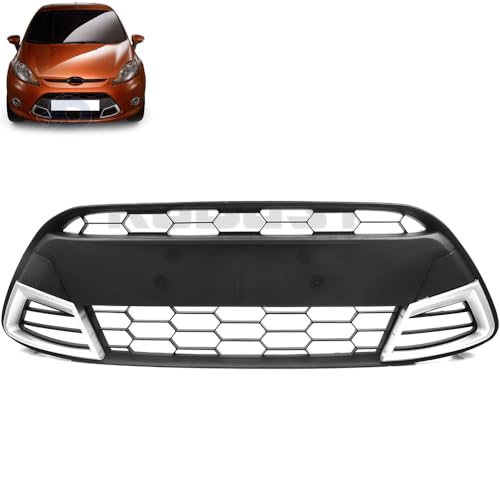 ROBUST Front Bottom Center Bumper Grille Trim for Ford Fiesta Mk7 8A6117B968B 8A61-17B968-B 8A6117B968A 8A61-17B968-A 2008-2012