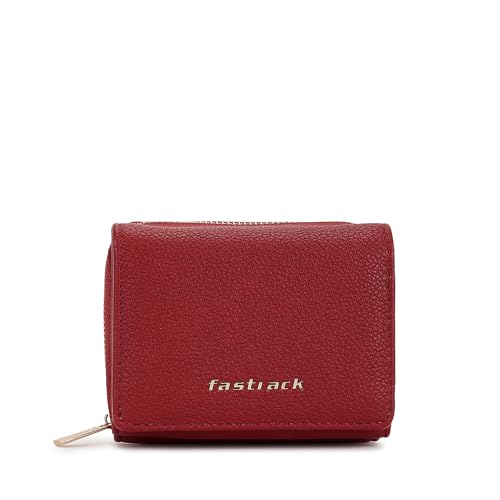 Image of Fastrack Women's Pocket Essentials Wallet | Compact & Convenient | Coin Purse, Card & Cash Slots | Everyday Carry | 6 Months Warranty