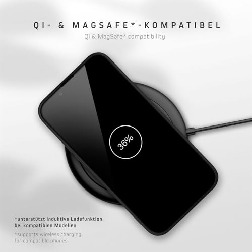 Coque Apple iPhone 13 Pro Max en cuir végétalien marron élégant par ONEFLOW - 6