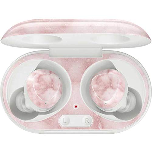 Skinit Decal Audio Skin Compatible with Samsung Galaxy Buds+ - Officially Licensed Originally Designed Blush Marble Design