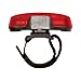 LAZER Universal LED Taillight, Bycycling Light with Rechargable Battery, Biking Accessory