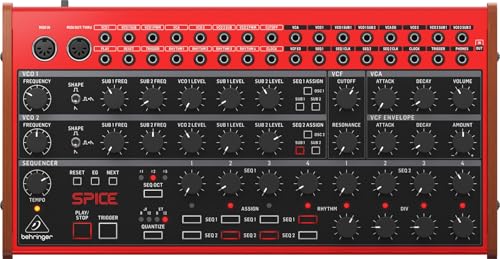 Behringer Spice - Sintetizador polirrítmico semimodular analógico