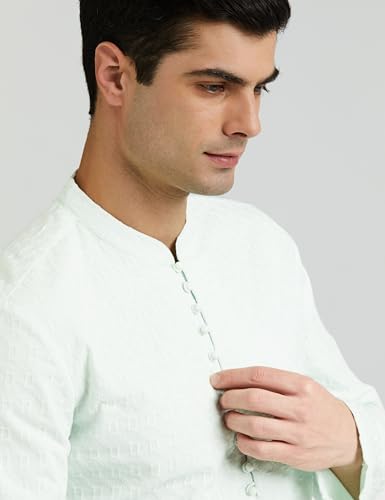 Image of Amazon Brand - Symbol Men's Cotton Regular Fit Casual Kurta
