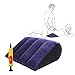 gancia Family Inflatable Triangle Pillow Support backrest Flocking Pillow, Sofa Wedge Pillow