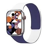 HAYONLIY コンパチブル Apple Watch アップルウォッチ 38mm40mm41mm42mm44mm45mm46mm49mm磁気式シリコンバンド互換 iwatch 2色強磁気運動交換バンドiWatch 11 10 9 8 7 6 5 4 3 2 1 SE Ultra