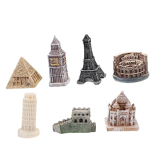 Maquetas de edificios de fama YARNOW miniaturas arquitectonicas coleccionables decoracion despacho 2
