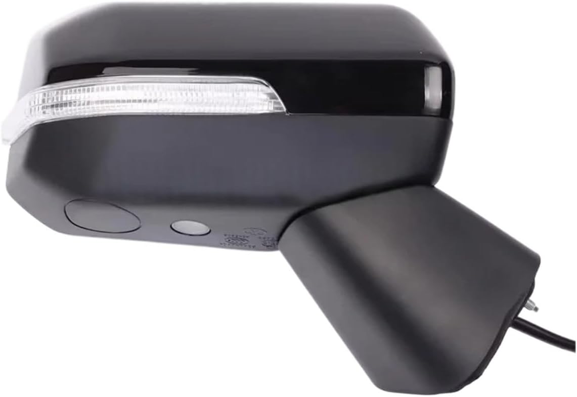 5 10 Pins Car Side Rearview Mirror Assembly Compatible For Baic BJ20 2015-2019 Side Rear View Mirror Assembly(Left white 10 pin) (Right black 10 pin)