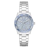 GUESS Mariana GW1035L1 - Reloj de pulsera para mujer, acero inoxidable, color plateado