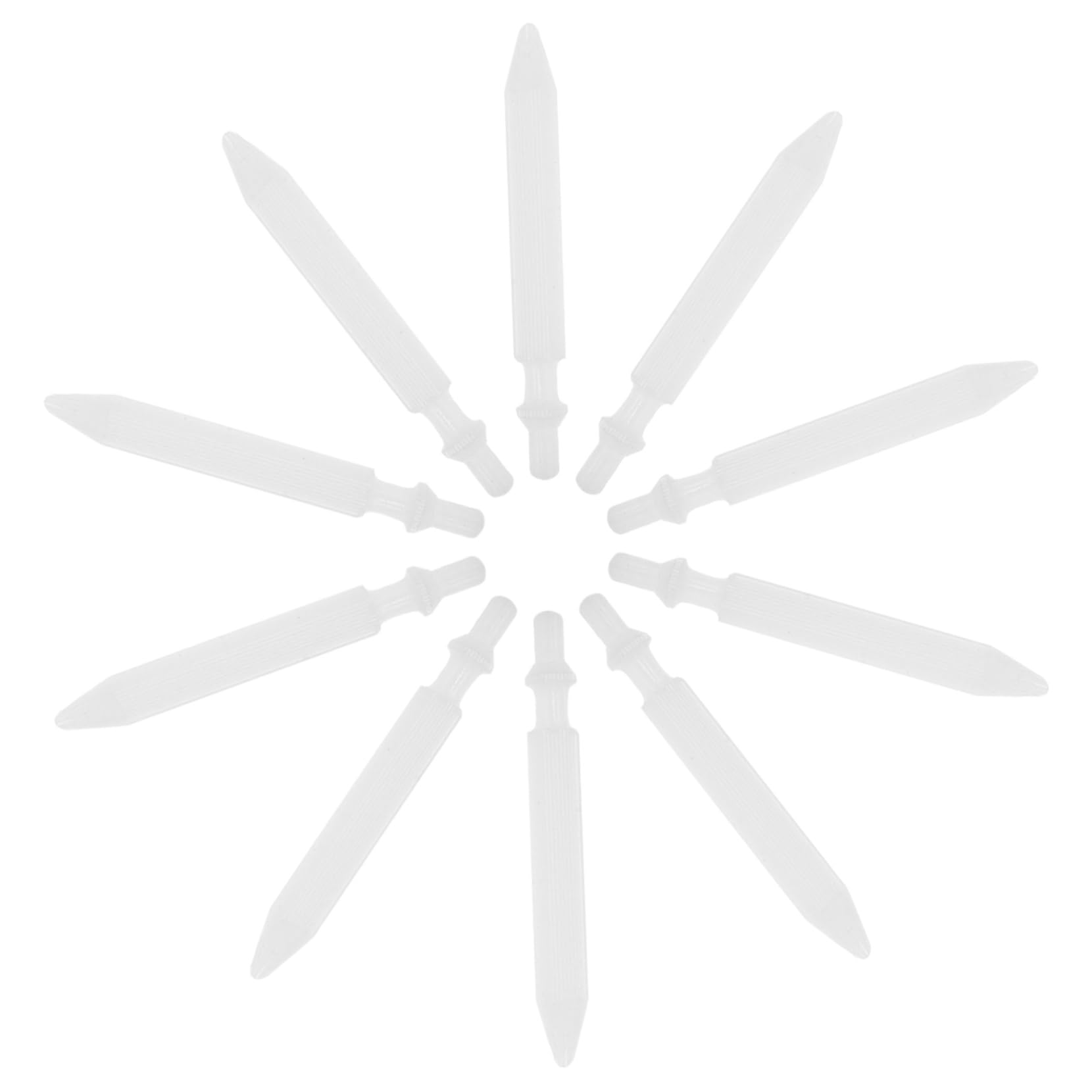 HOMSFOU 10pcs Fine Tip Paint Pen Replacement Nibs Refillable Markers Pen Tips for Artists Calligraphers Easy Install Portable