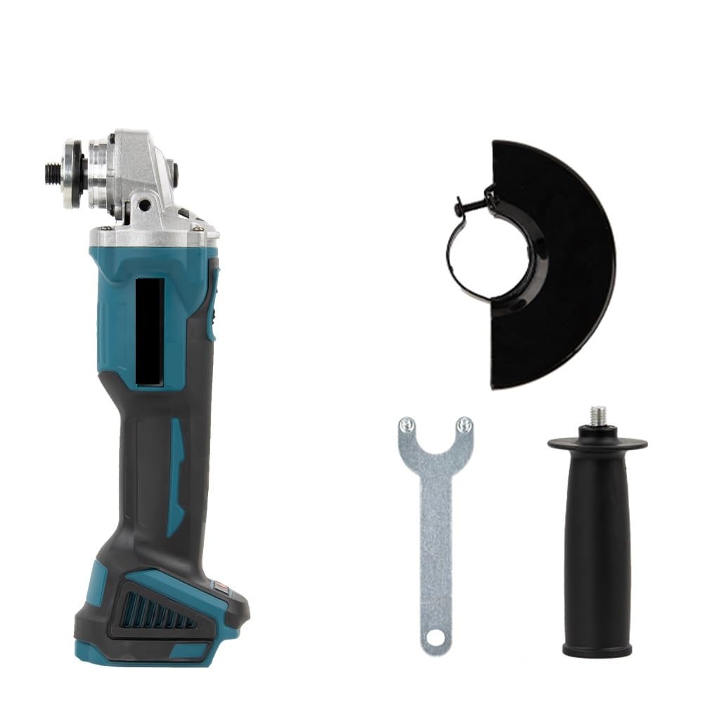 Ewsdsfs Black 125Mm Brushless And Brushed Angle Grinder Cordless Grinding Machine Cutting 12/V For 18V Battery