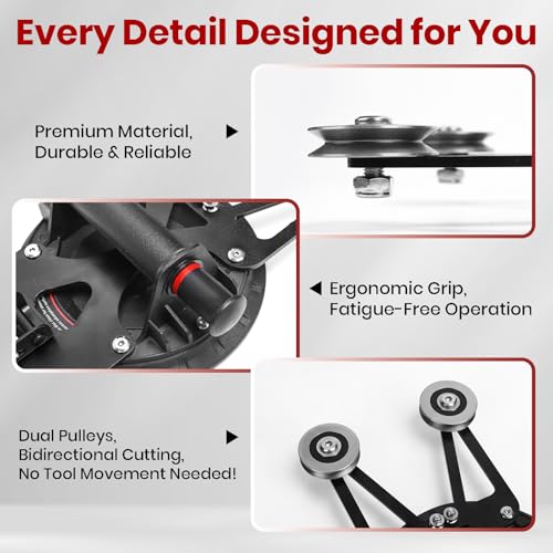 Auto Windshield Removal Tool Kit Dual Cutting