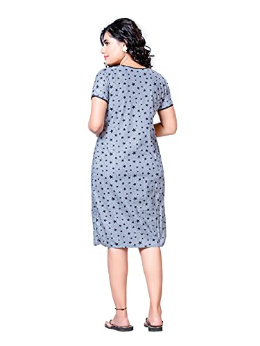 Image of PNAEONG Women Cotton Maxi Sleepwear