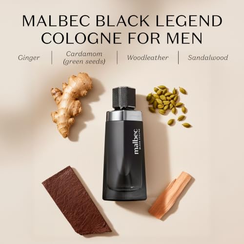 Image of Malbec O Boticario Black Legend Men's Cologne, 3.4 oz