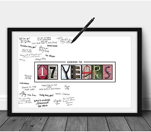 Katie Doodle 2023 Graduation Decorations - Creative Guest Book Alternative - Great Graduation Party Supplies, Class of 2023 Decorations or Graduation Gifts - 11x17 Class of 2023 Sign Poster [Unframed]