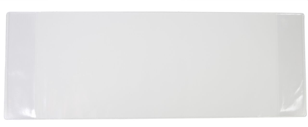 10 x STRONG PVC CLEAR A4 LANDSCAPE SCHOOL EXERCISE BOOK COVERS H 210mm x L 600mm