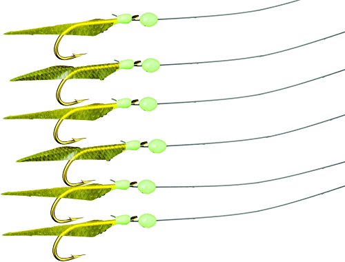 Mustad UP Fluoro Sabiki Rig, Gold Fish Skin 2