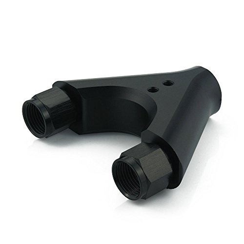 Heinmo 3L Universal 044 Aluminum Alloy Y Block Bracket Fit Dual Fuel Pump Fuel Surge Tank #TOP3