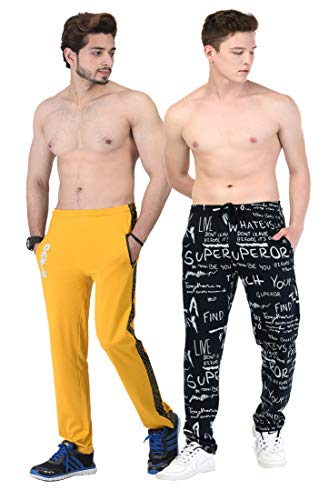Image of SHAUN Men's Regular Fit Track pants(Pack of 2)