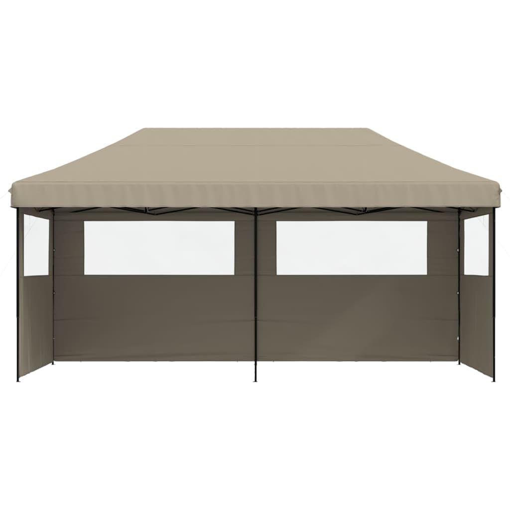 Składany namiot typu Pop-Up 580 x 292 x 315 cm, taupe