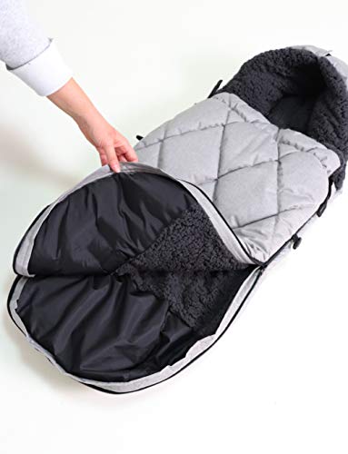 Kaiser 65763323 XL TOO Thermo Sherpa Fleece Universal, light grey melange