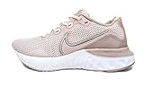Nike Renew Run, Running Shoe Womens, Rosado Ligero/Blanco/Malva Piedra/Bronce Rojo Metálico, 39 EU