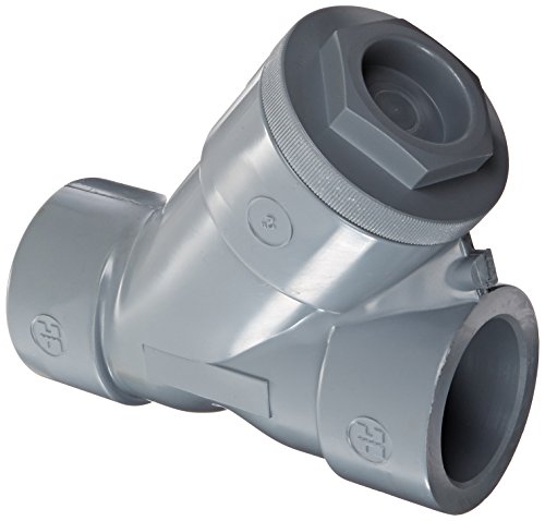 Hayward YS20200S 2-Inch Socket CPVC Plastic Y-Strainer with FPM O-ring Seals