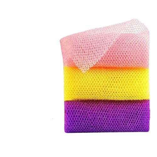 Exfoliating Net Sponge for Bath - Long Mesh Body Scrubber for Deep Cleansing and Smooth Skin(2pcs)-image-49