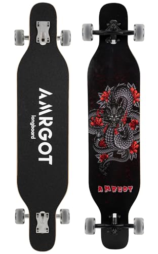 Amrgot 42 Inch Drop Through Longboard