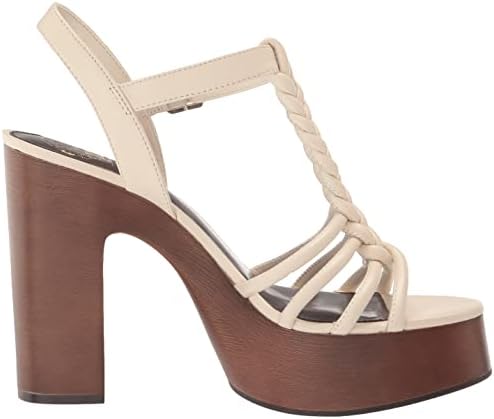 Vince Camuto Women's Footwear Women's Rohnlee Heeled Sandal, Creamy White, 10 | Image 5