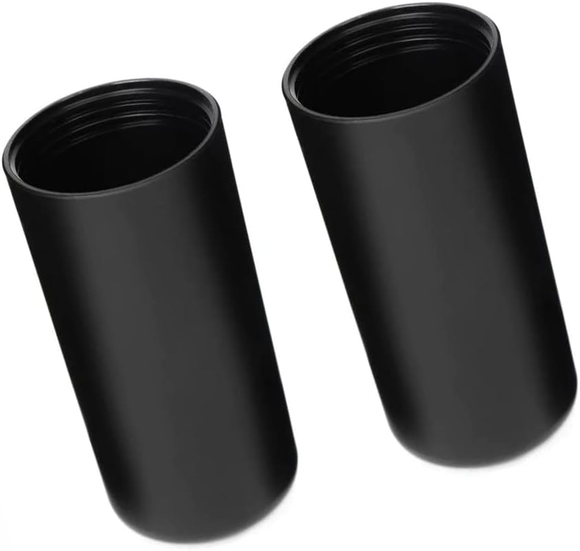 Replacement PGX2 Microphone Battery Cover Cup for Shure PGX2/SM58 Wireless Handheld Transmitter, Black, 2 Pack image 3
