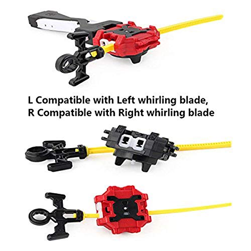 Bey Blade Burst Battle Evolution Star High Performance Spinning Top Set with 4D String Launcher Grip and Stadium Battle Set Battling Top (Yellow)