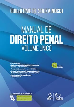 Manual de Direito Penal - Volume Único - 21ª Edição 2025