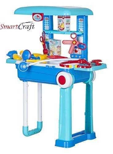 See full amazon price history chart for Smartcraft Doctor Set, Doctor Playset Case Workbench 2 In 1 Doctor Nurse Medical Box With Suitcase Trolley, Multi color Smartcraft Doctor Set, Doctor Playset Case Workbench 2 In 1 Doctor Nurse Medical Box With Suitcase Trolley, Multi color (B07MNYR5SX) Amazon Price History, Amazon Price Tracker