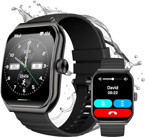 Black Shark GT3 Smartwatch pour Hommes, 1.96 Montre Intelligente Bluetooth, Moniteur de fréquence Cardiaque SpO2, 100+ Modes de Sport, IP68 étanche Traqueur...