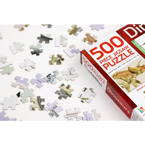 Dinosaurs 500 Piece Jigsaw Puzzle for Kids - Image 3