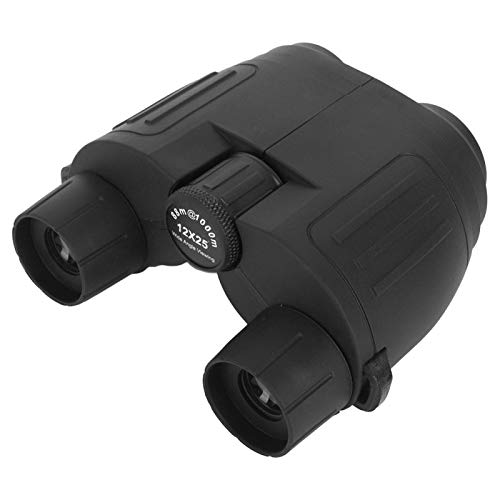 Telescópio binocular, binóculos transparentes de liga de magnésio + borracha, design ergonômico leve