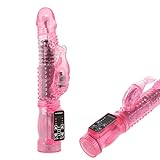 Pink Thermoplastic Elastomer TPE Silicone Strong Suction Cup for Hands-Free Realistic Classic Wand (8.46 inches), Suitable for Men, Women, Couples 2875Y36-57