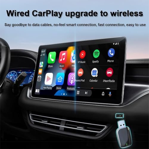Adaptateur Carplay sans fil Peugeot 208 2016-2018 et Android Auto