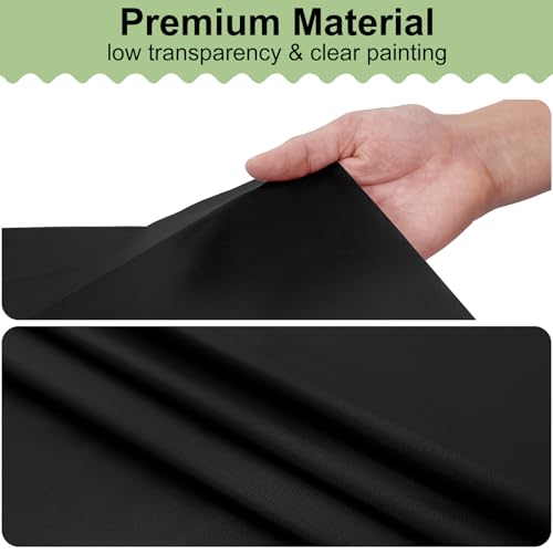 Image of misaya 4 Packs Disposable Plastic Table Cloth, 84 inch Round Waterproof Tablecloth, Leakproof & Sturdy Decorative Table Covers for Picnic, Party, Outdoor and Back to School, Black