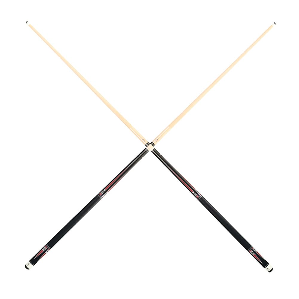 Baguettes de billard 58 pouces lot de 2 queues de billard 13mm érable pour adulte