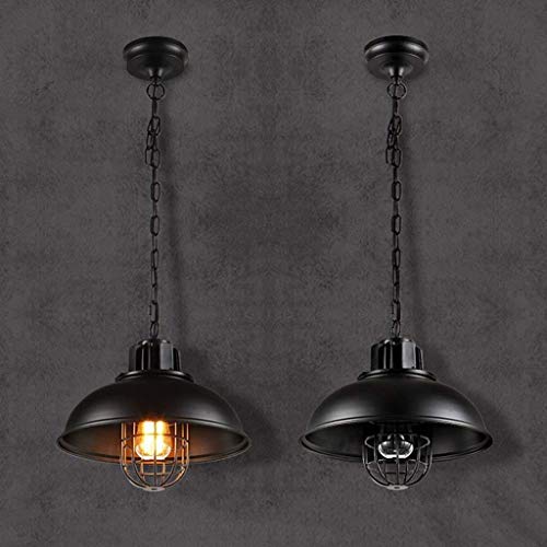 Lustre E27 style industriel pour restaurant et hôtel - 4