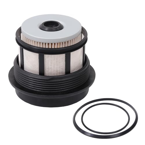 FD4596 Diesel Fuel Filter with Cap Compatible with 1999-2003 Ford E-350 E-450 E-550 F-250 F-350 F-450 F-550 Super Duty 7.3L Powerstroke Fuel Water Separator Filter Replaces# FD-4596 F81Z-9N184-AA