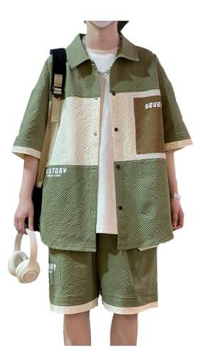 [KTNCFD]  Vc 2_Zbg V[gpc ㉺Zbg Y TVc ZbgAbv Zp vg JWA ʋC 傫TCY y  K   KYTNTZ035-LV-7XL