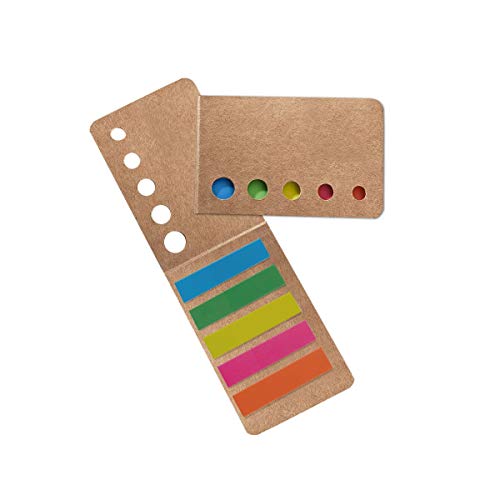 Preisvergleich Produktbild Pureday Haftnotizstreifen-Klappkarte - Natur